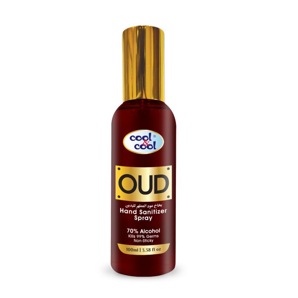 Cool & Cool - Hand Sanitizer Oud Spray 100ml 