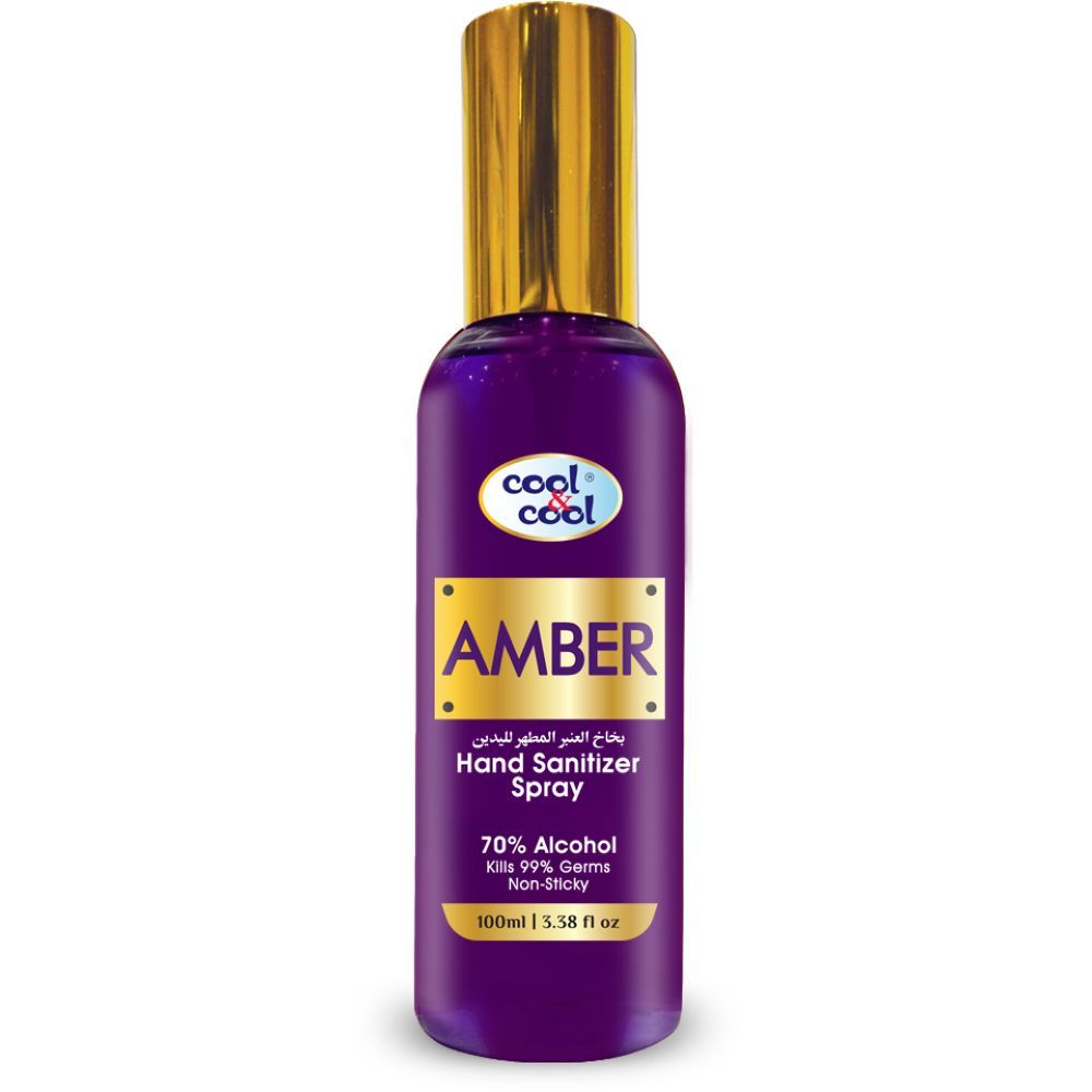 Cool & Cool - Hand Sanitizer Spray Amber 100ml