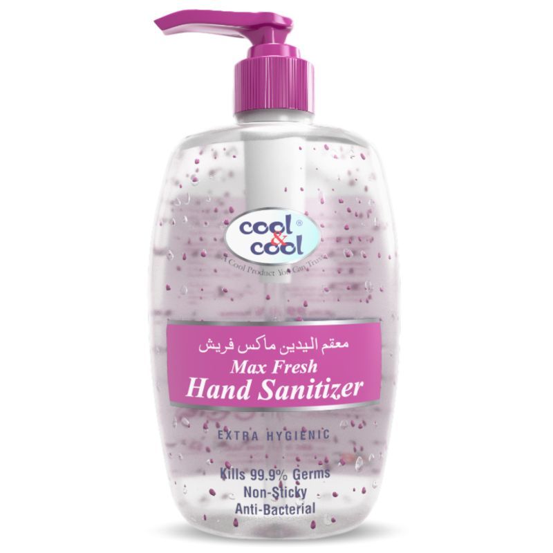 Cool & Cool - Max Fresh Hand Sanitizer Gel 500ml