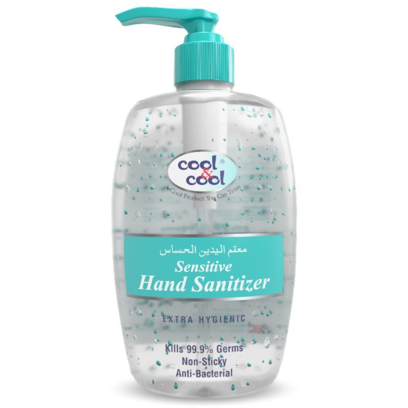 Cool & Cool - Sensitive Hand Sanitizer Gel 500ml