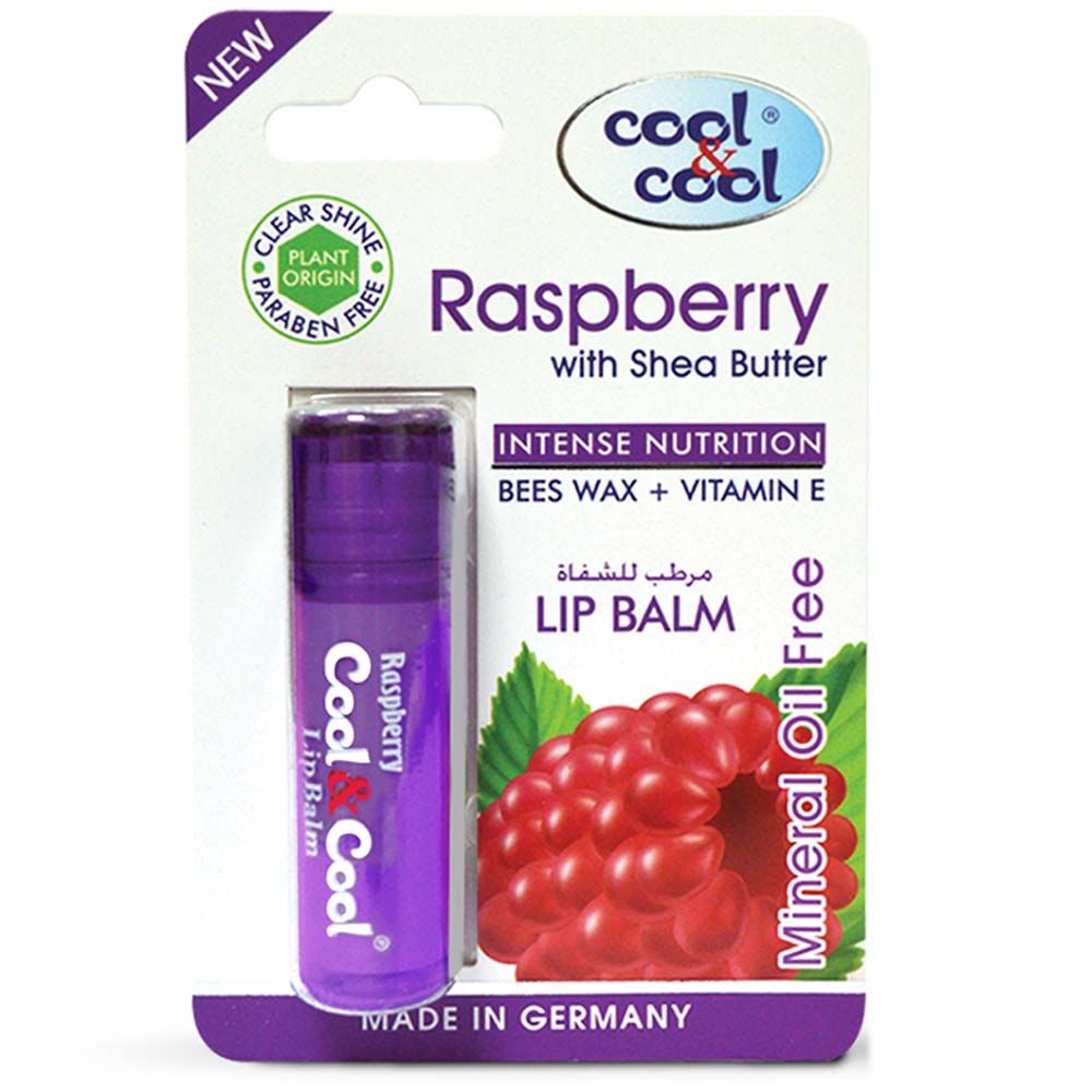 Cool&Cool Lip Balm, Raspberry