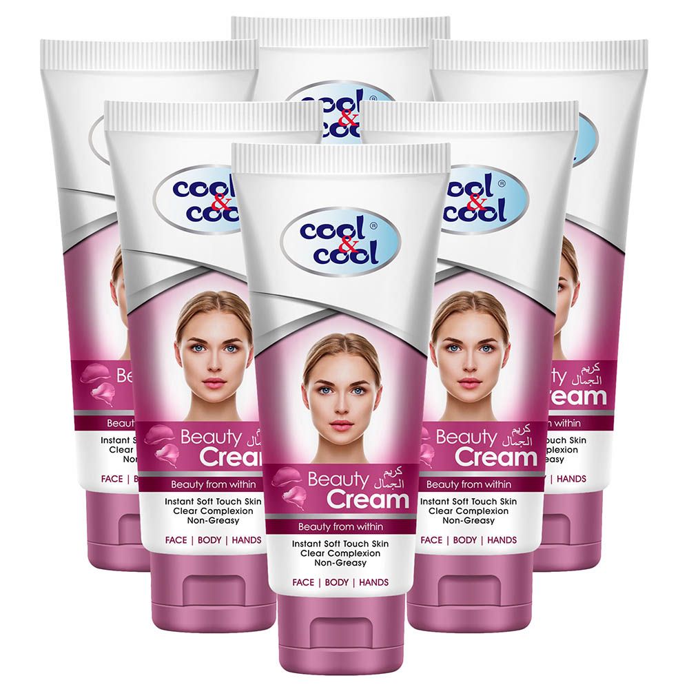 Cool & Cool - Beauty Cream 50ml Pack of 6 