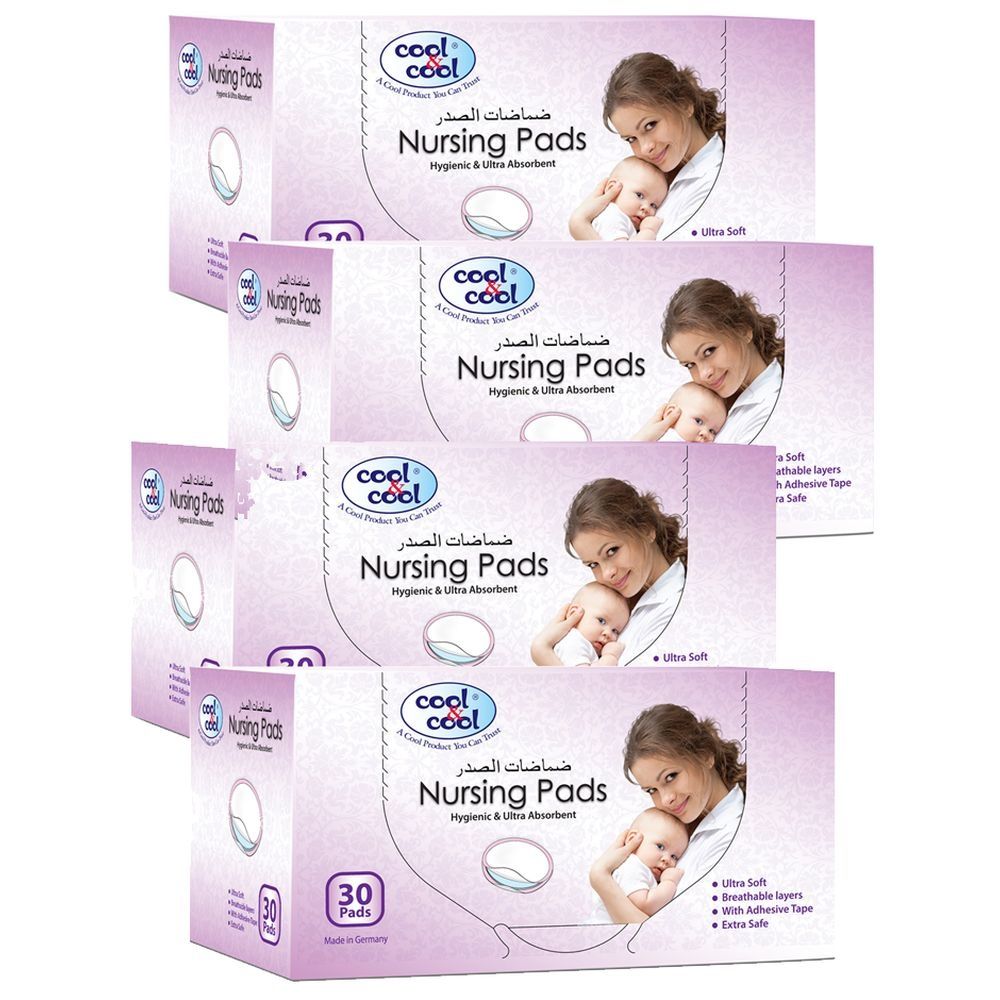 Cool & Cool - 30s Nursing Pads - Pack Of 4