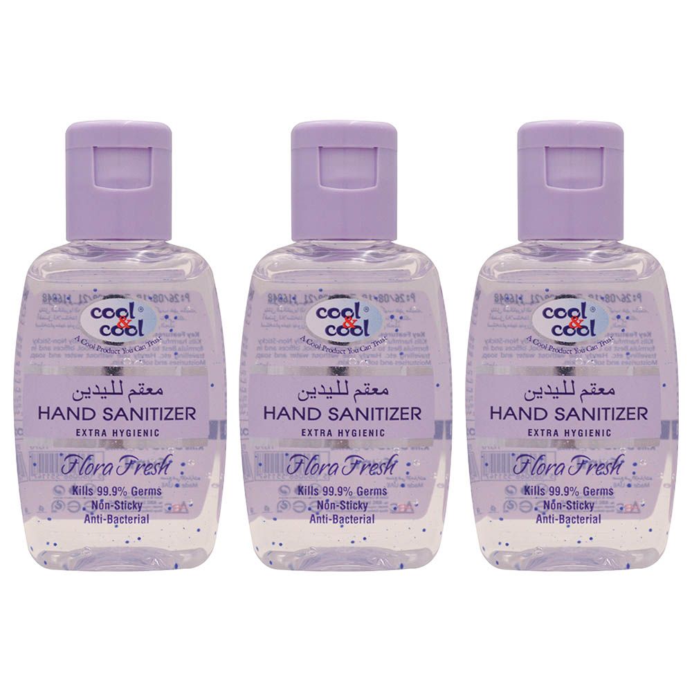 Cool & Cool Hand Sanitizer 60ml 2+1 Free