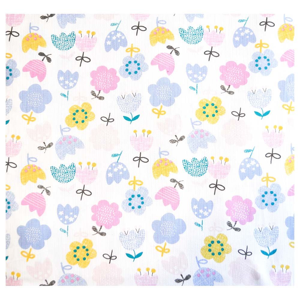 The Baby Atelier - Junior Bed Cover - Queen - Whimsical Flowers