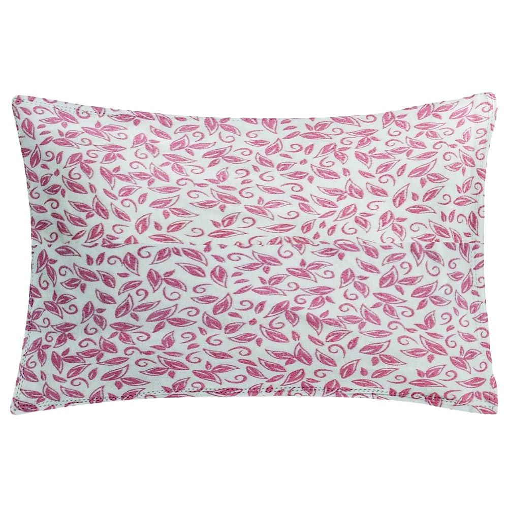 The Baby Atelier - 100% Organic Junior Pillow Cover - Red Flower