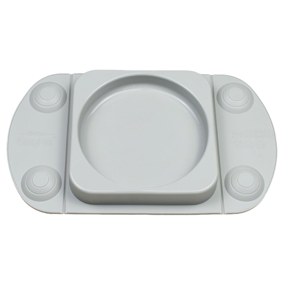 EasyTots - EasyMat MiniMax Plate - Cool Grey 