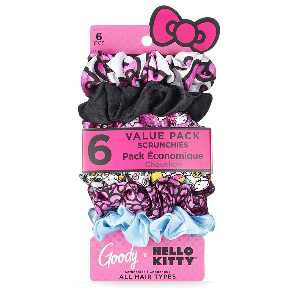 Goody - Hello Kitty Scrunchies 6pcs