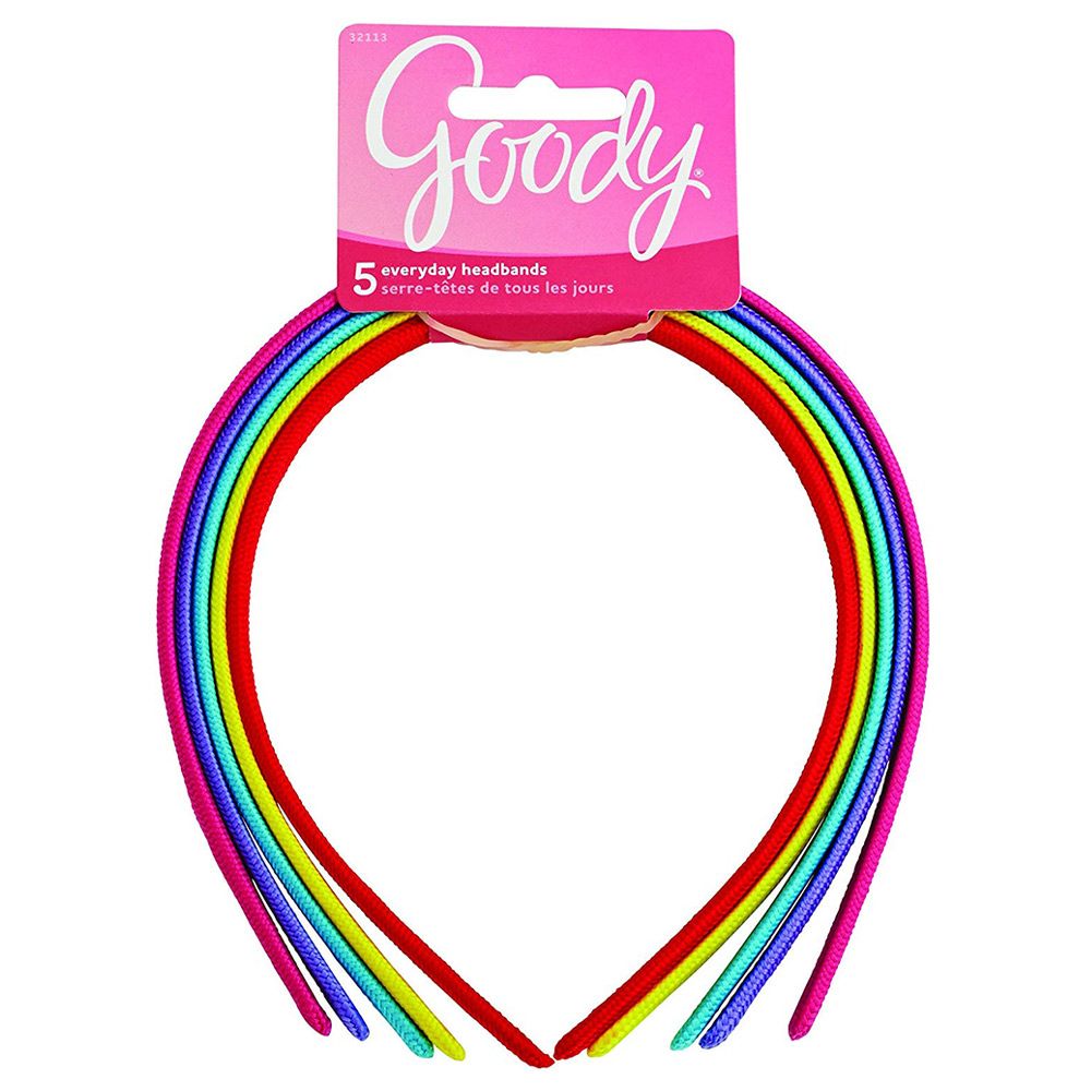 Goody - Girls Classics Fabric Headband 5ct