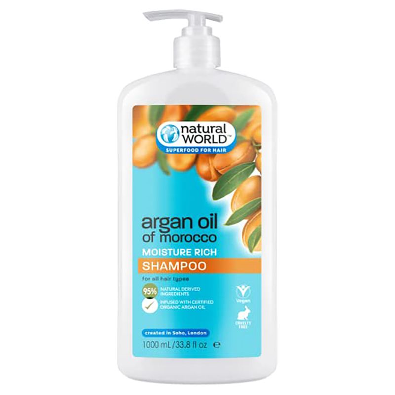 Natural World - Argan Shampoo 1000ml