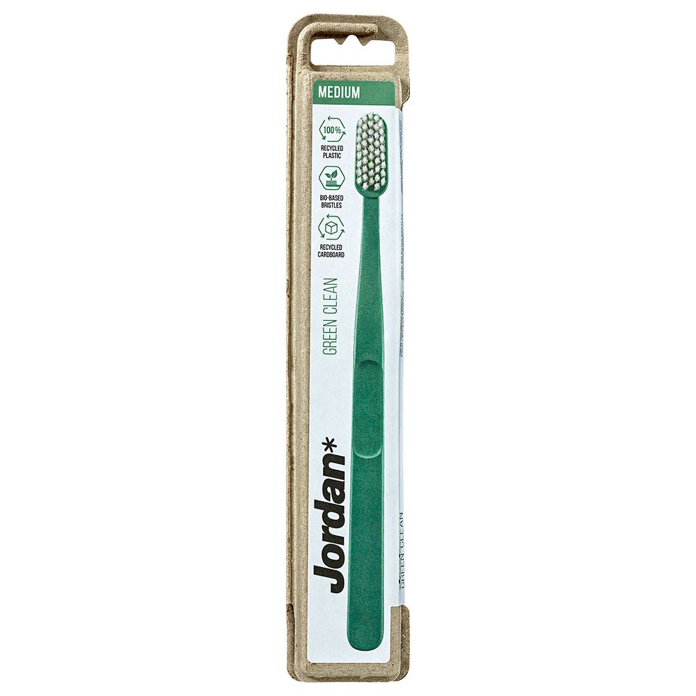 Jordan - Tooth Brush Green Clean Medium - Green