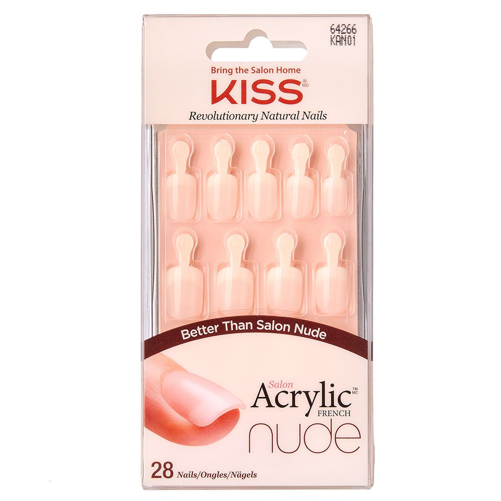 KISS - Salon Acrylic Nude French Nails