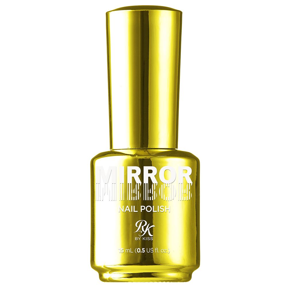 Kiss - Ruby Kisses Mirror Effect Nail Polish - Glorious Gold