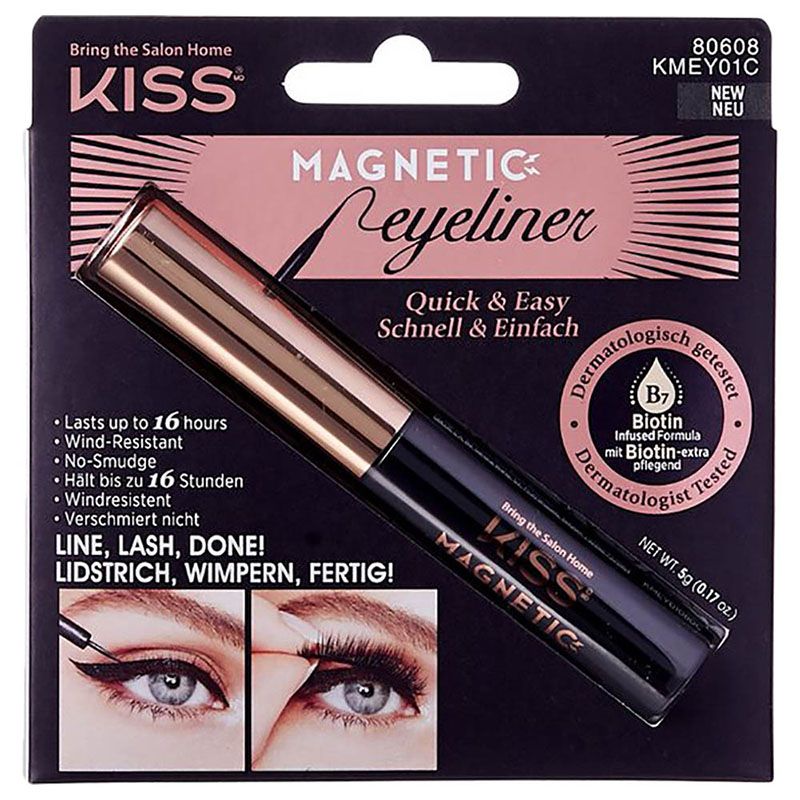 Kiss - Magnetic Eyeliner - Black