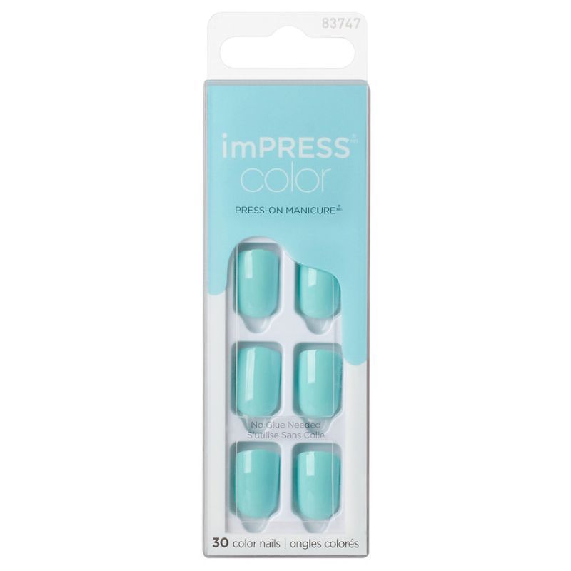 Kiss - Impress Nails Color - Mint To Be