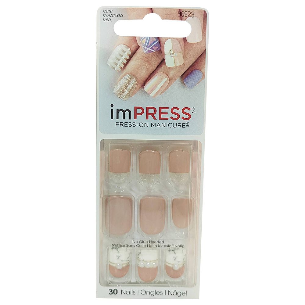 Kiss - Impress Accent Nails Zion - 30 Nails