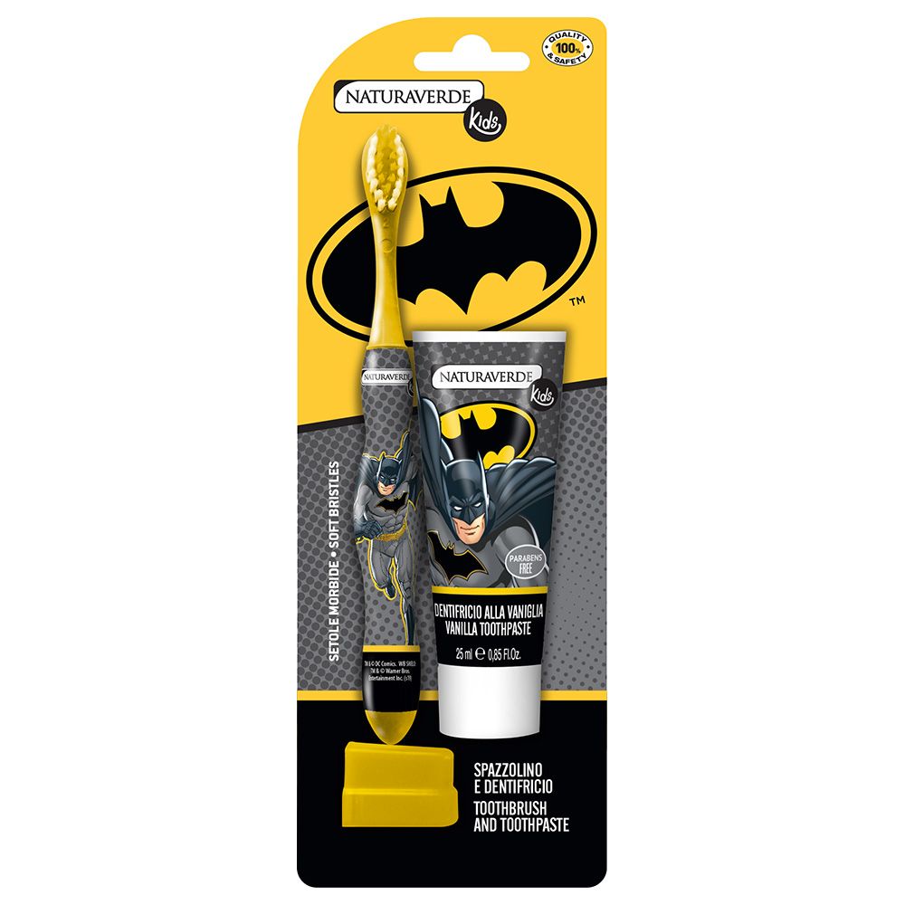 Naturaverde - Batman Oral Care Set