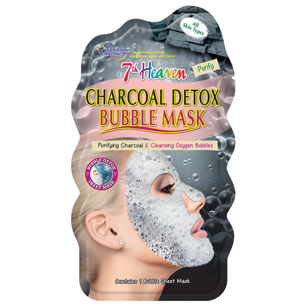 7th Heaven - Charcoal Detox Bubble Face Mask