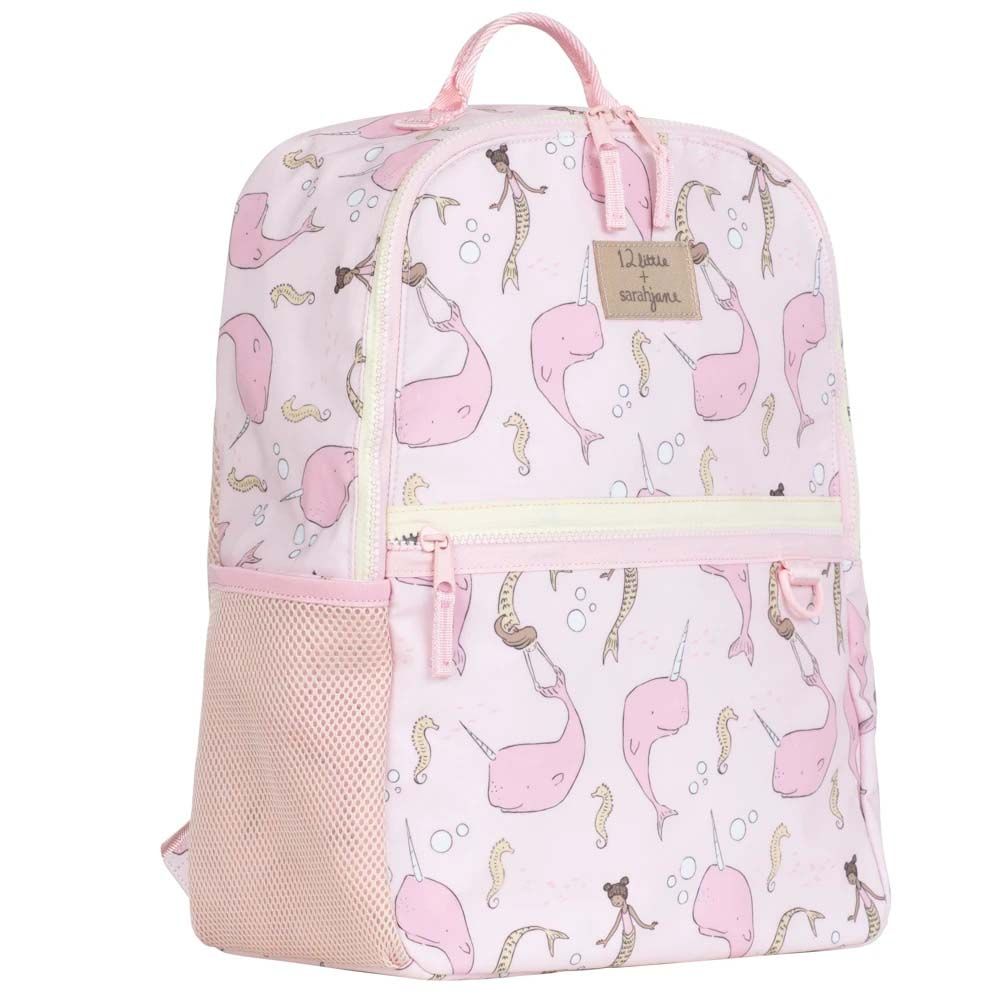 Twelvelittle - Kids Under The Sea School Backpack - Pink