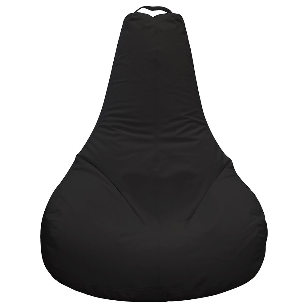 Cotton Home - Comfy Teardrop Bean Bag - Black