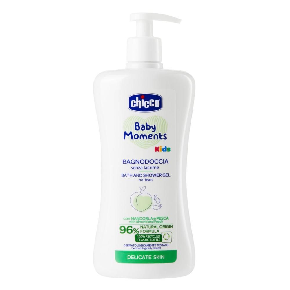 Chicco - Baby Moments No-Tears Bath & Shower Gel - 500ml