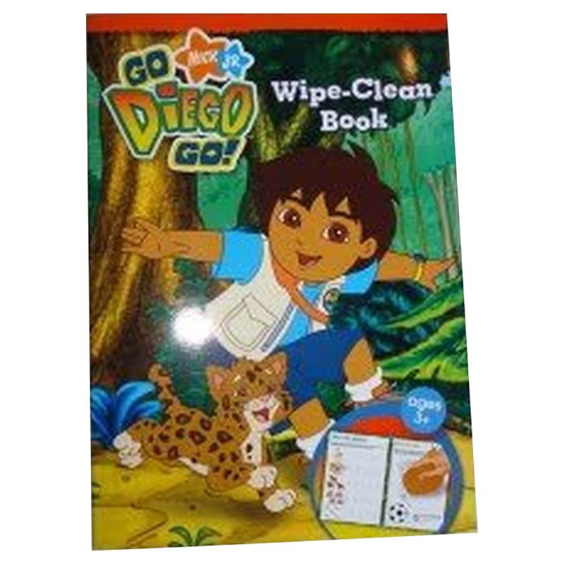 Go Diego Go! Wipe Clean Book