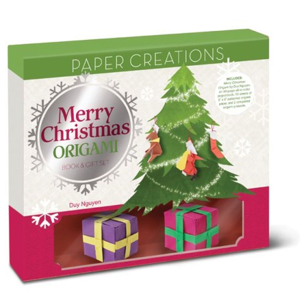  كتاب paper creations: merry christmas origami