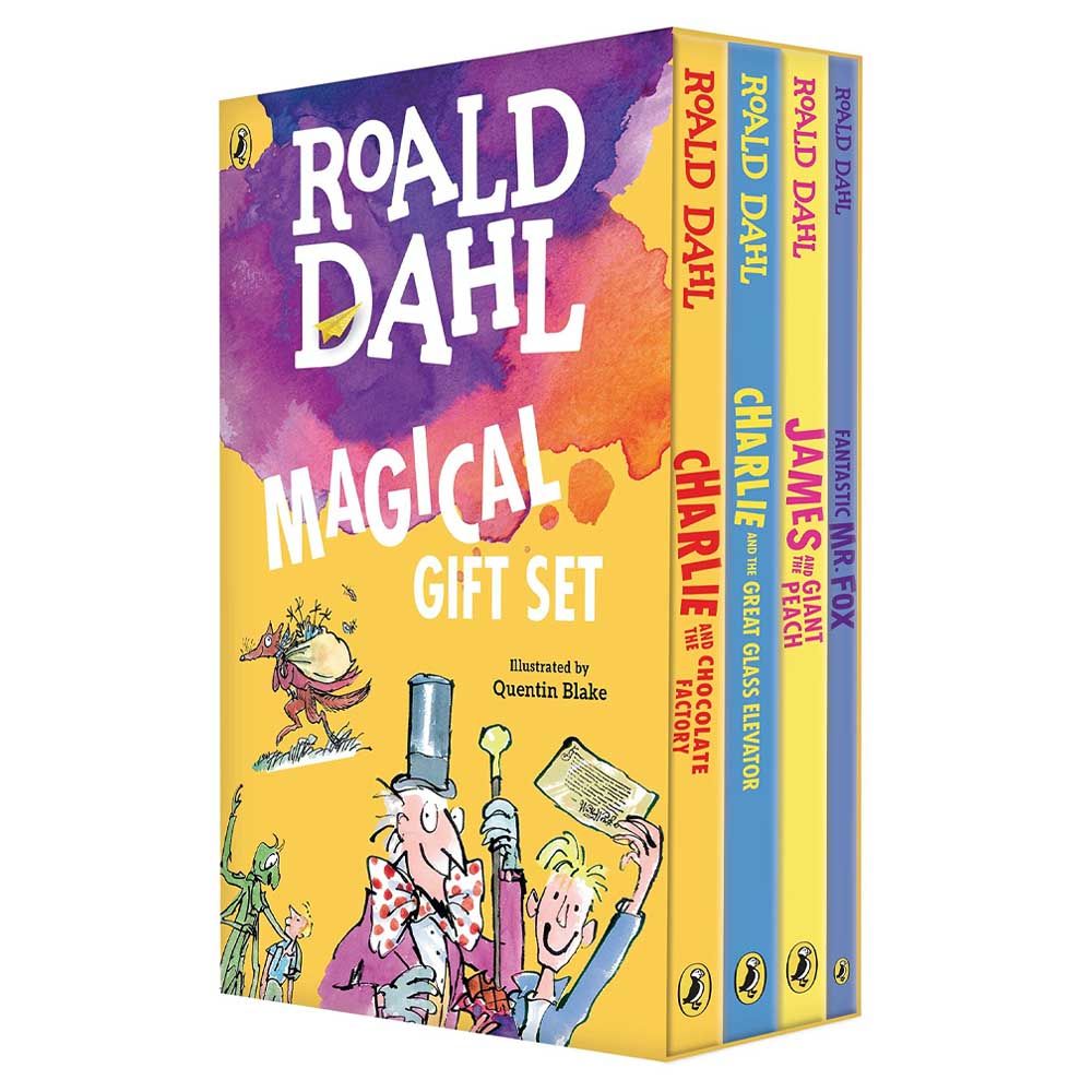  كتاب roald dahl magical gift set - 4 books 