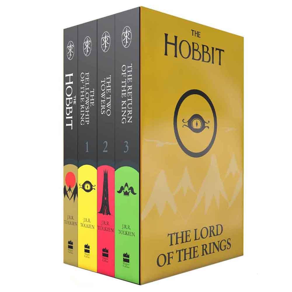 Hobbit & The Lord of the Rings Boxed Set of 4 Books