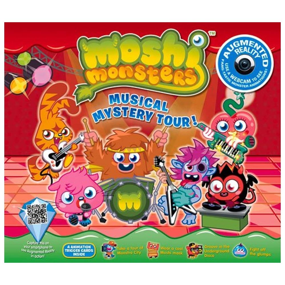 Moshi Monsters Musical Mystery Tour: An Augmented Reality Book