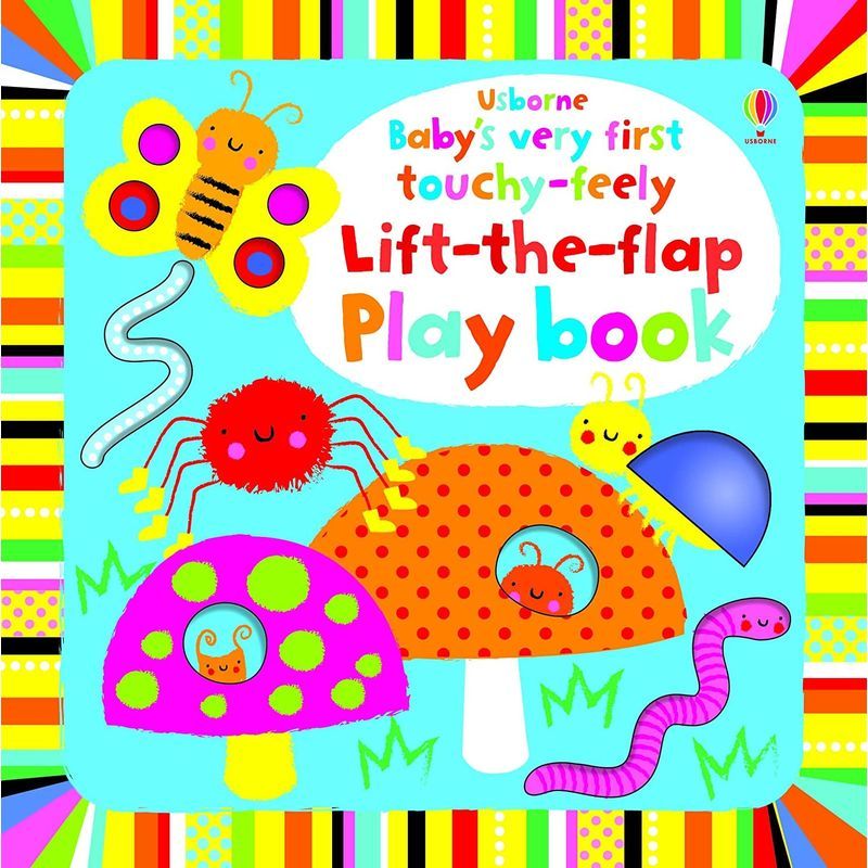 Usborne Books - Baby's Very First Touchy-Feely Lift-The-Flap Playbook