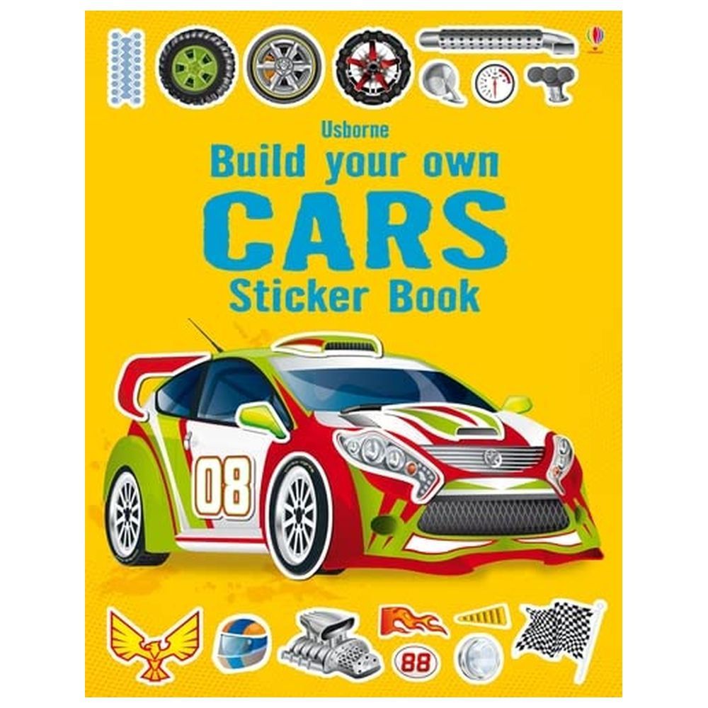 Build Your Own Cars Sticker Book