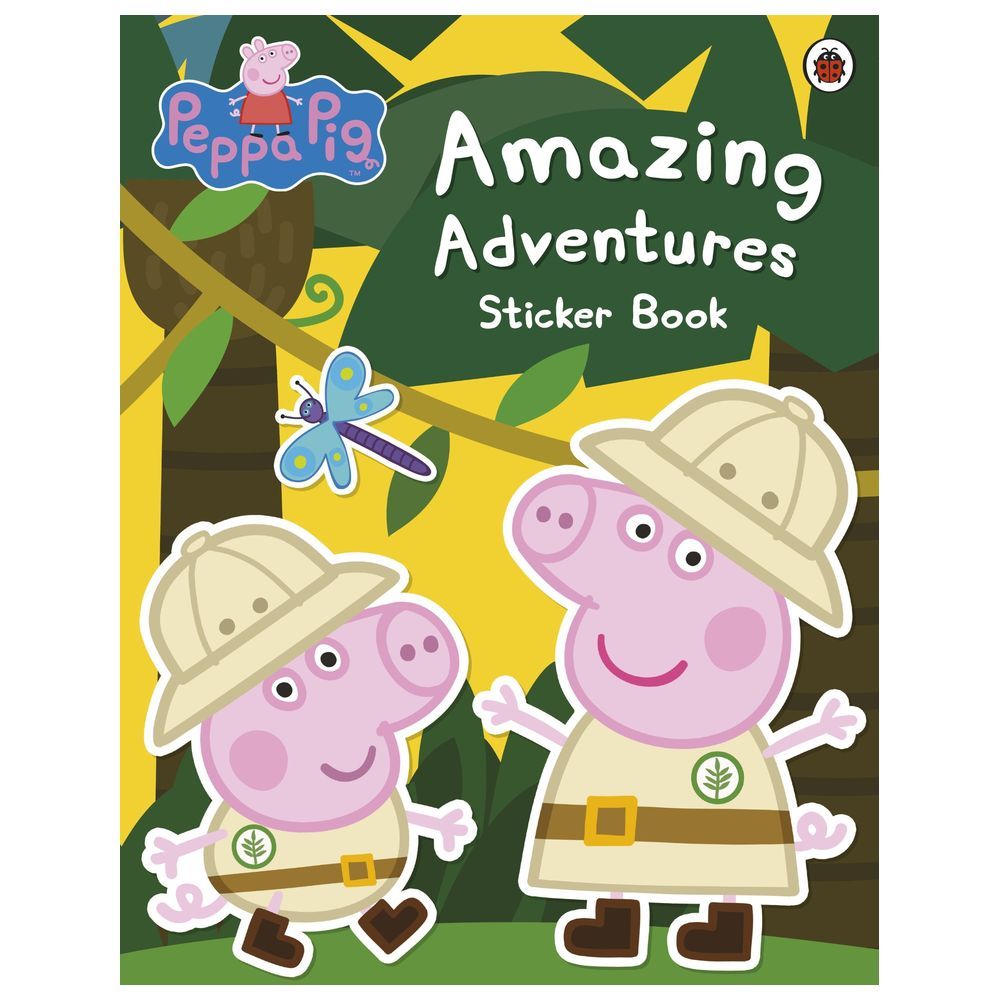  كتاب peppa pig: amazing adventures sticker book