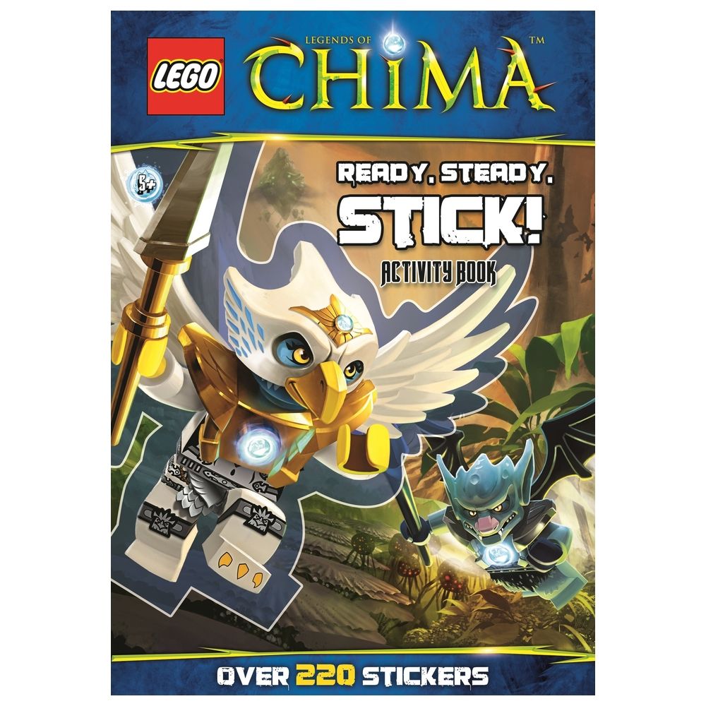 Lego Legends Of Chima Ready Steady Stick Sticker Activity Book