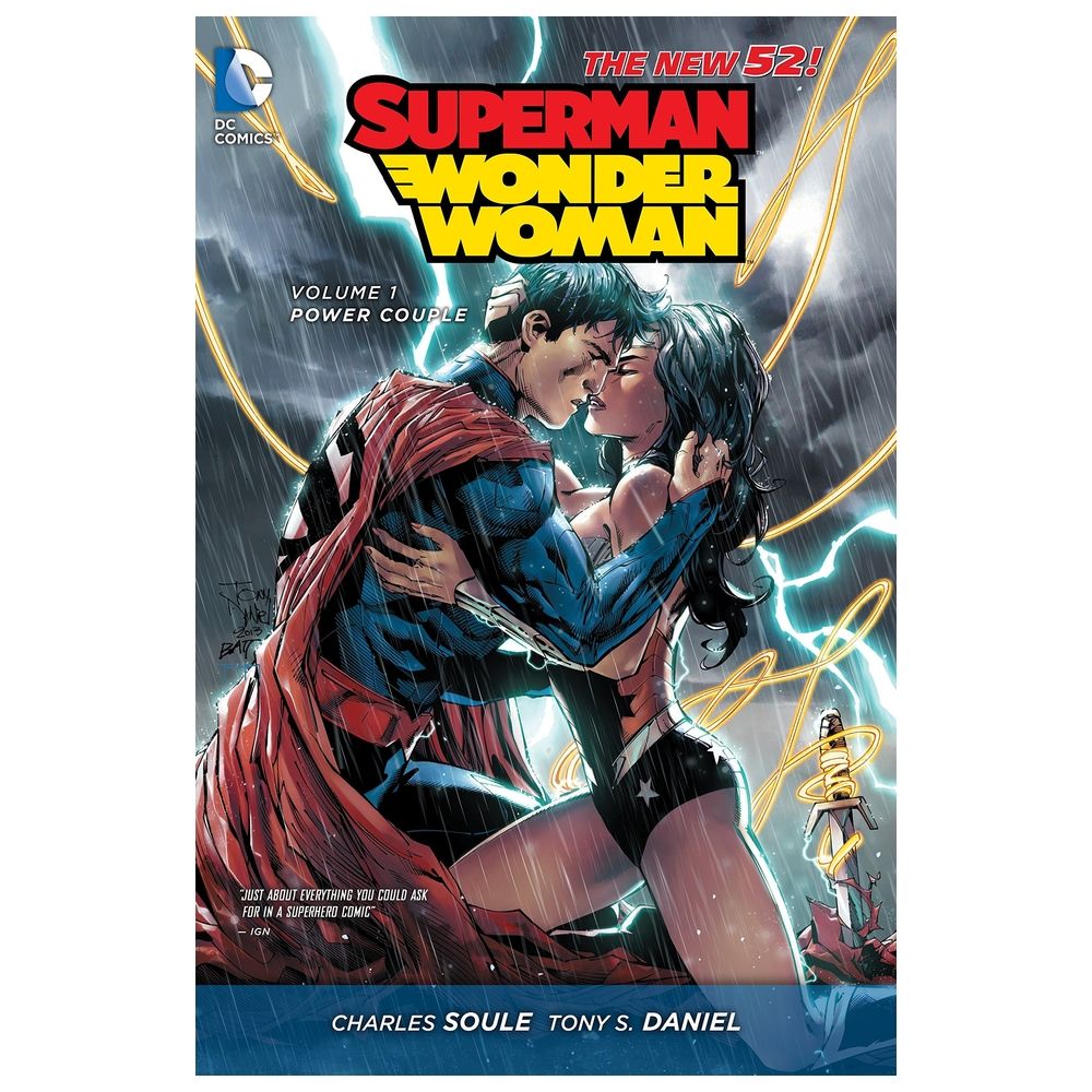  كتاب superman/wonder woman vol. 1: power couple (the new 52)