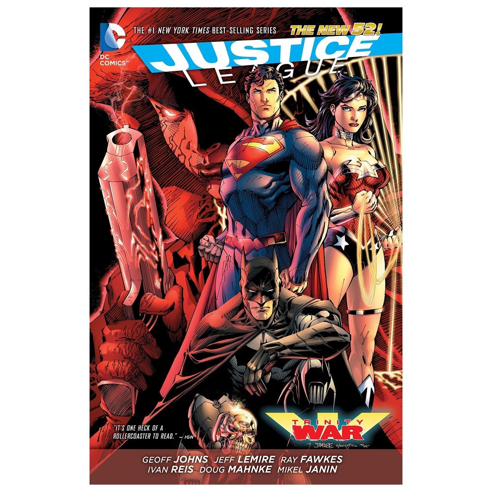  كتاب justice league: trinity war (the new 52)