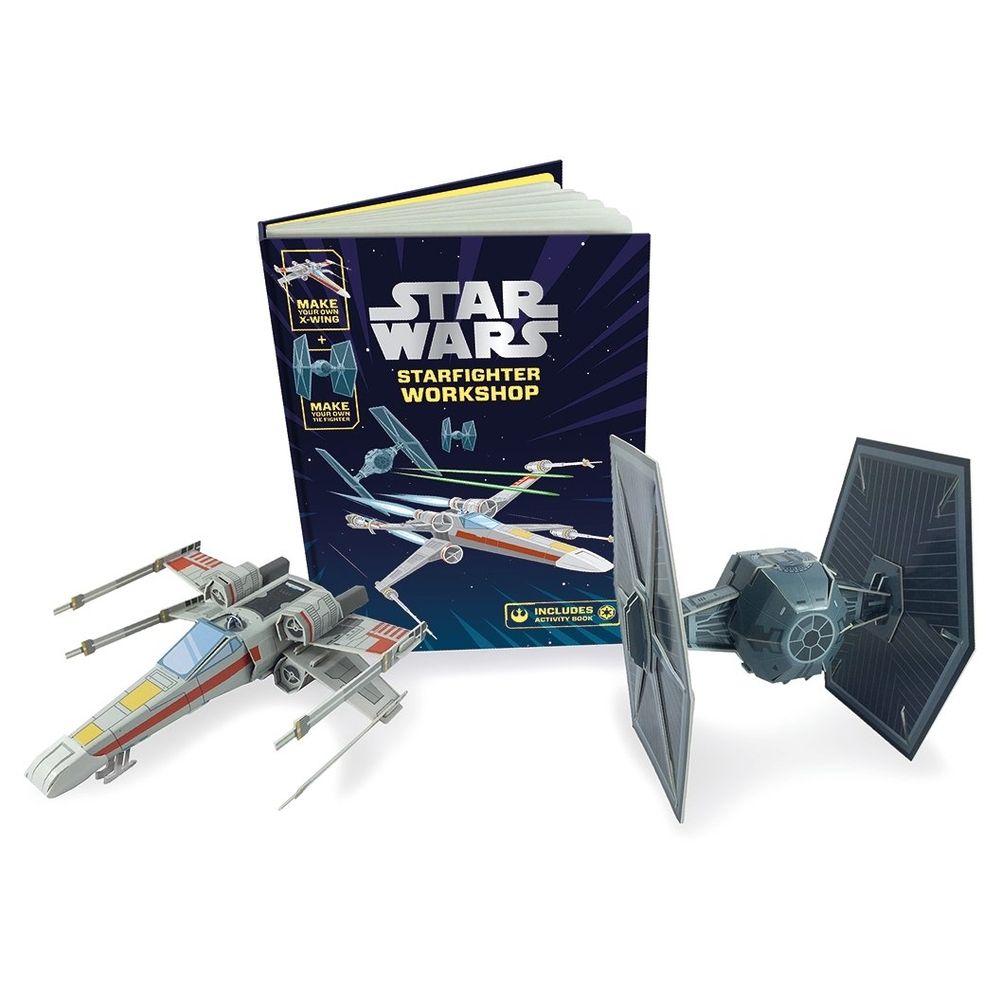 Star Wars Starfighter Workshop Make Your Own X Wing And Tie Fighter