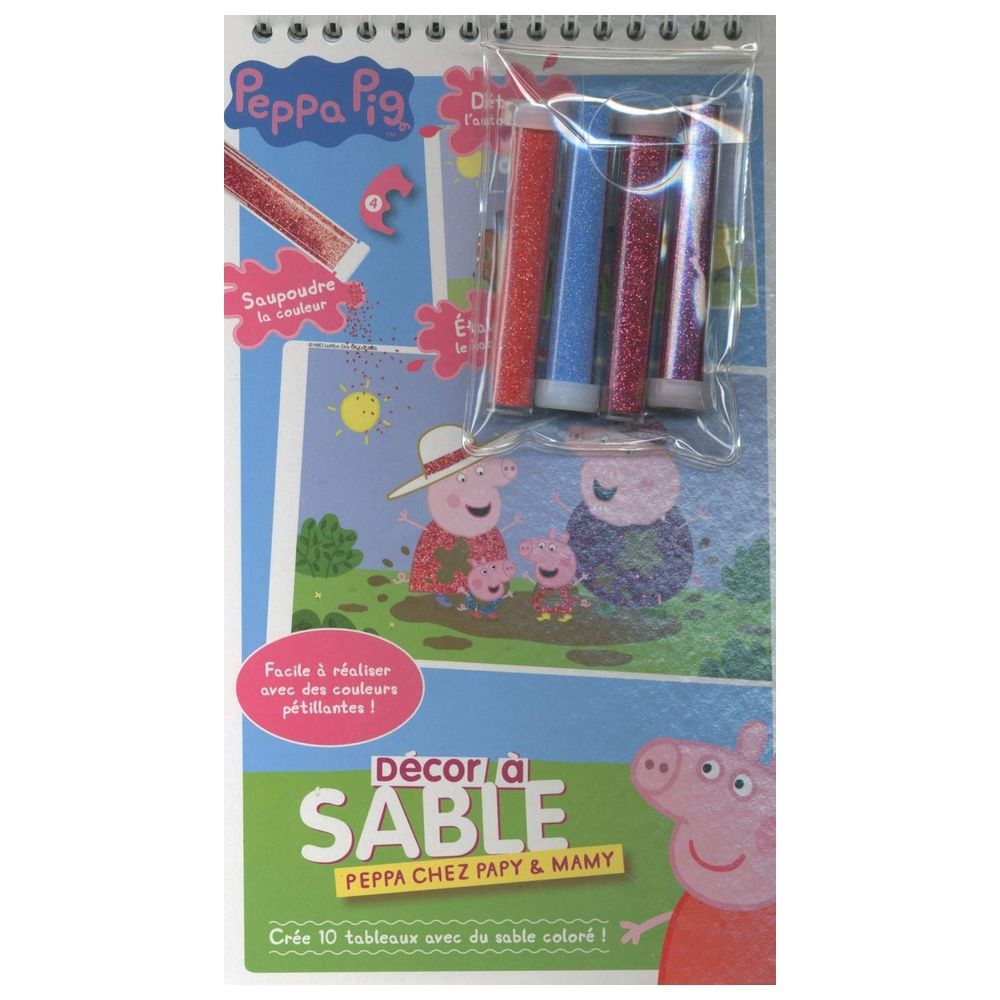 Peppa Chez Papy Mamy - Decor A Sable