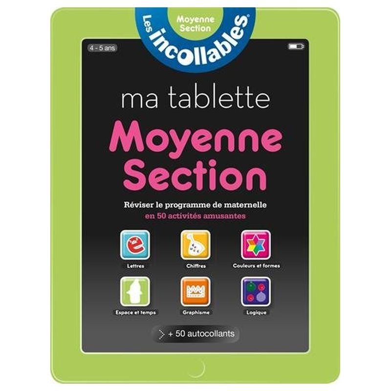 Incollables - Ma Tablette Moyenne Section