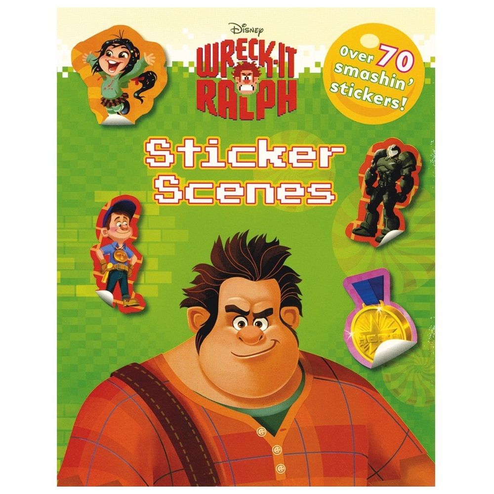 Wreck It Ralph Sticker Scene