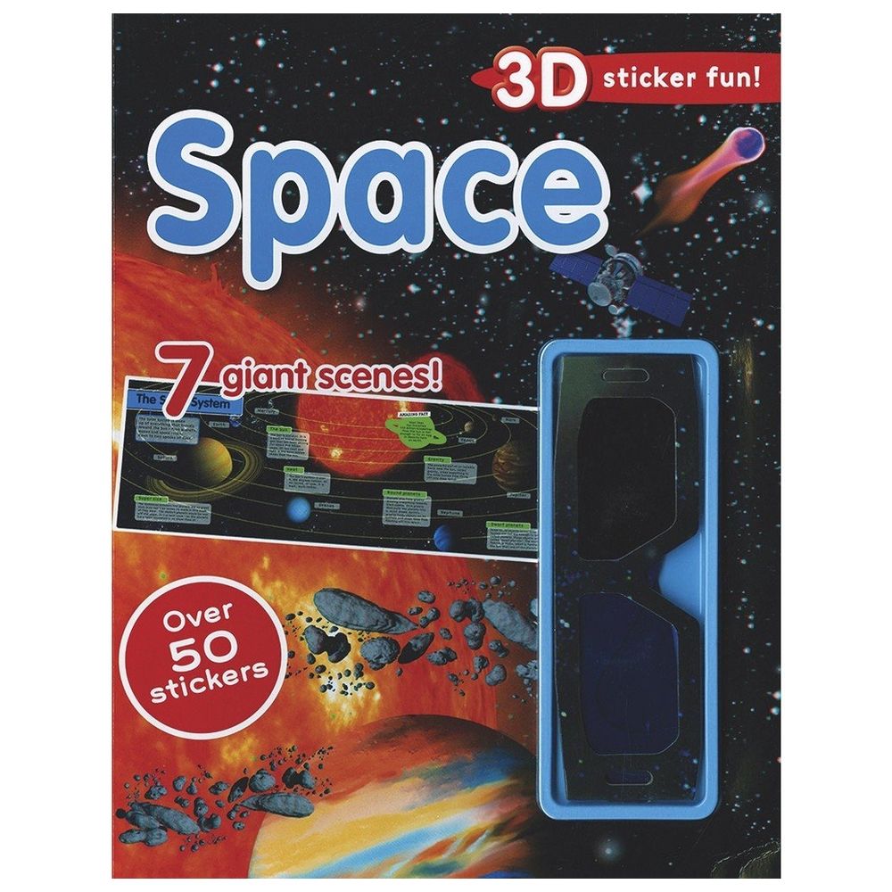 Space 3D Sticker Scene