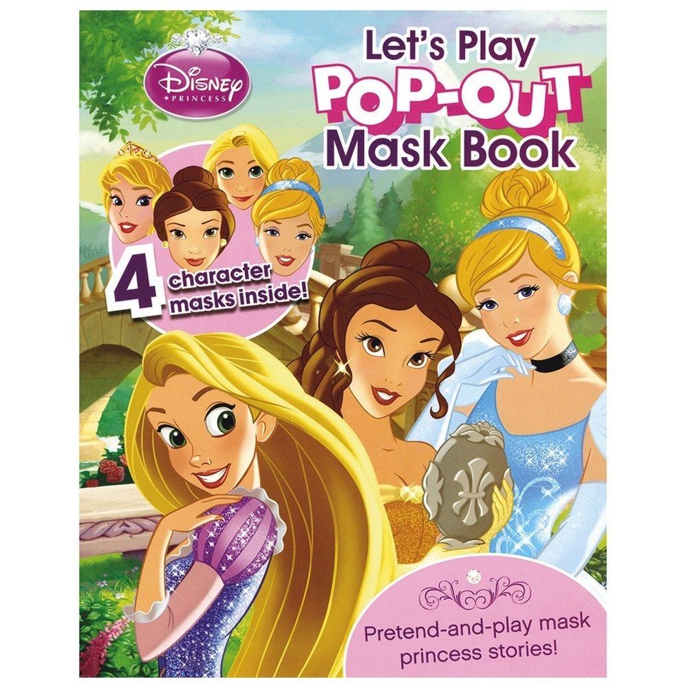 Disney Princess Let's Play Pop-Out Mask Book