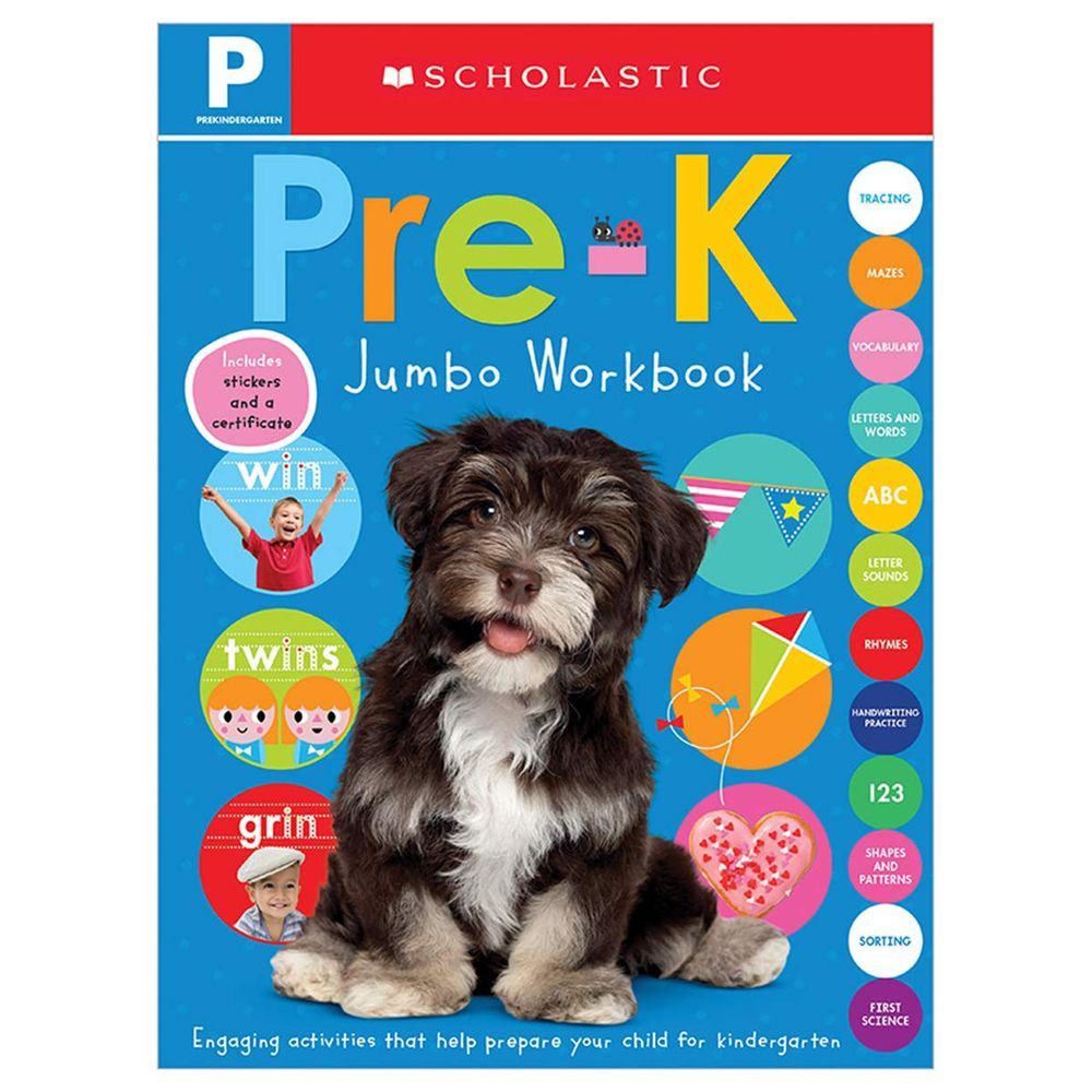 Jumbo Workbook: Pre-Kindergarten