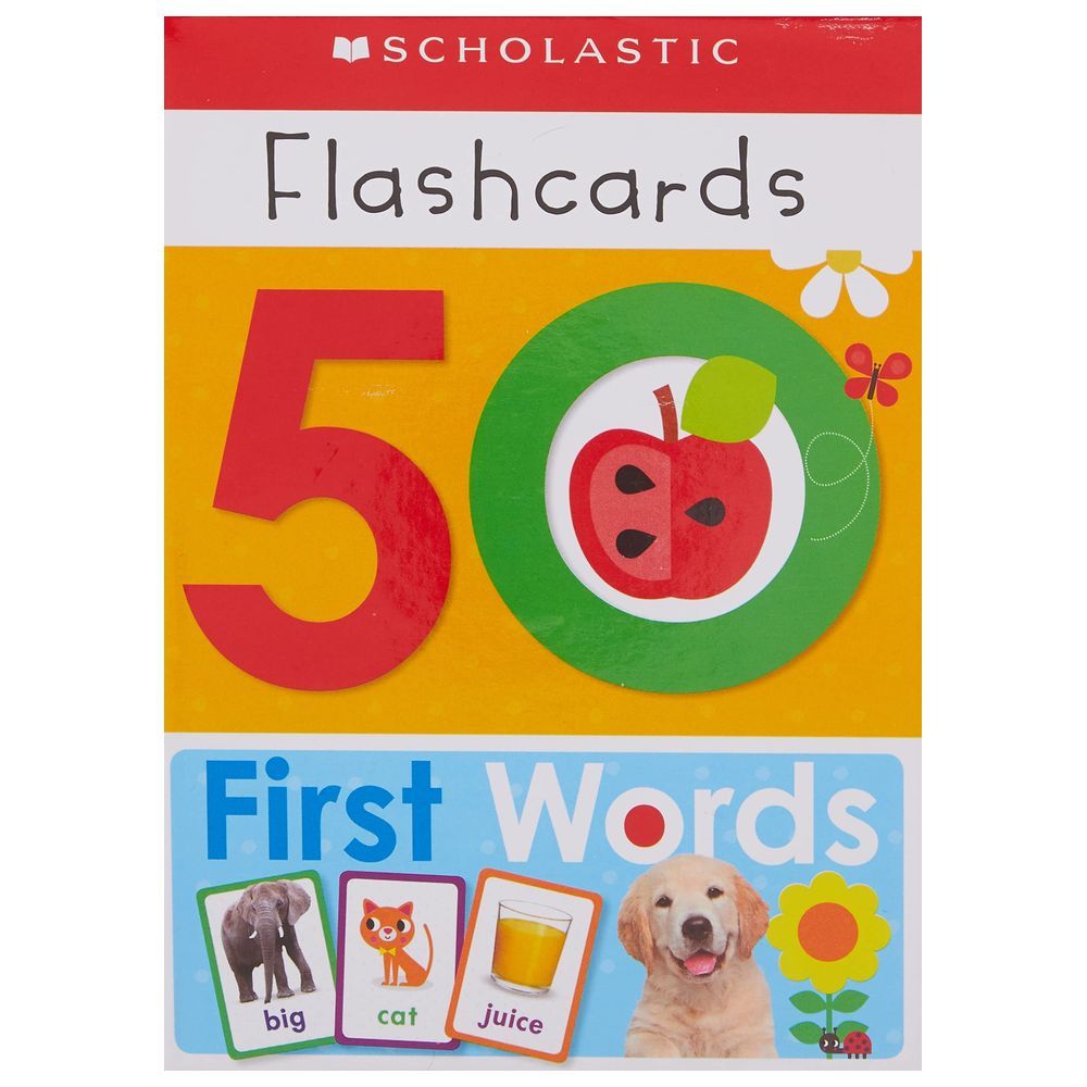 Write and Wipe Flashcards: First 50 Words