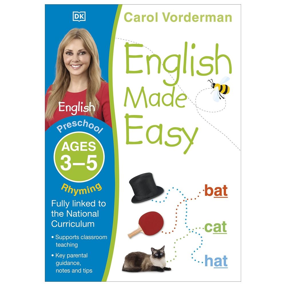 English Made Easy Rhyming Ages 3-5 Preschool Key Stage 0