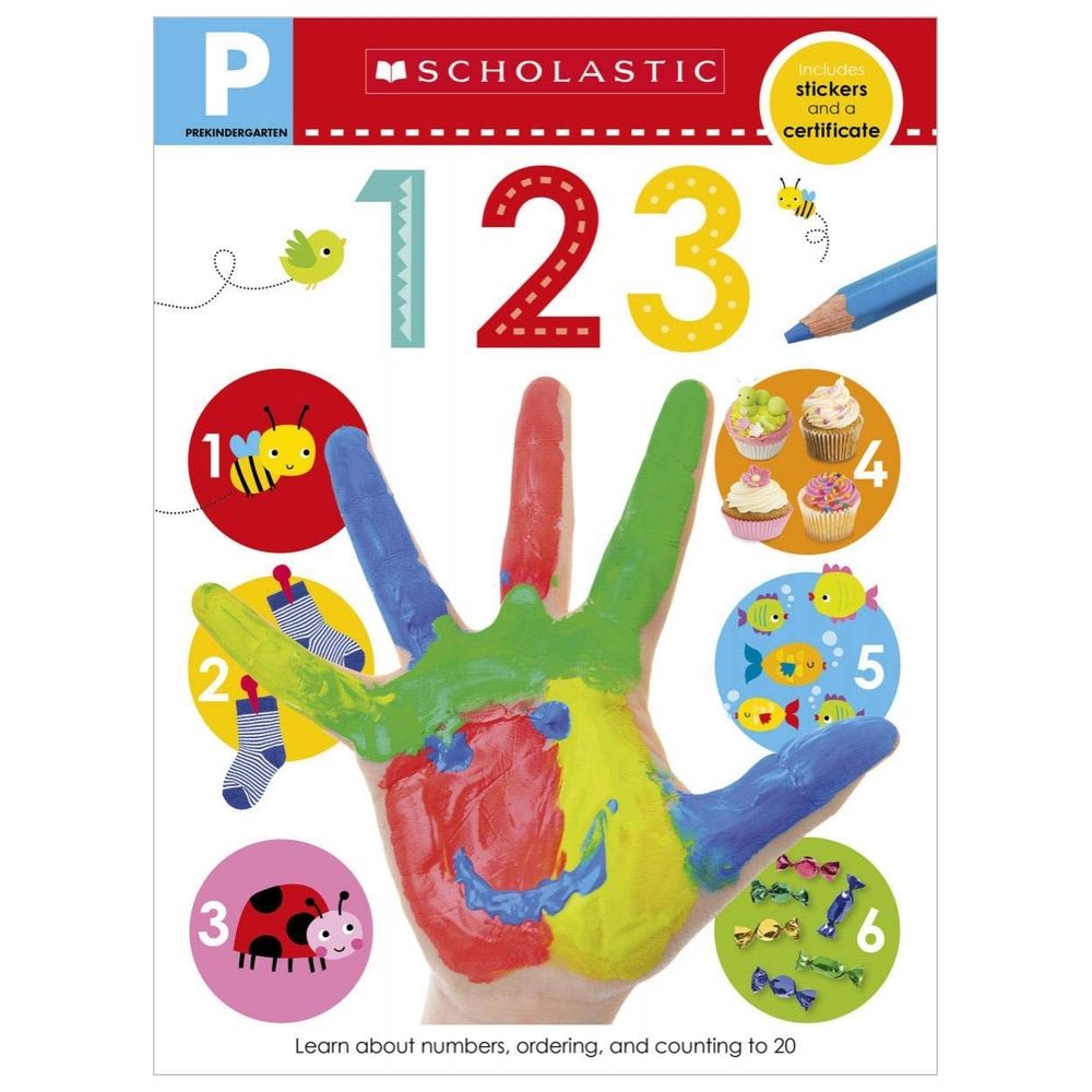 Pre-K Skills Workbook: 123 (Scholastic Early Learners)