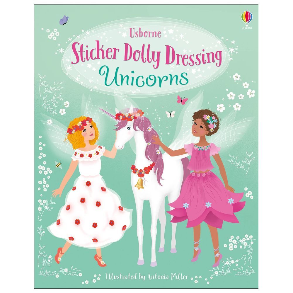 Sticker Dolly Dressing Unicorns