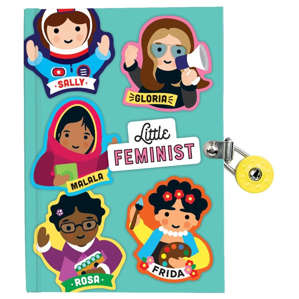 Little Feminist Locked Diary