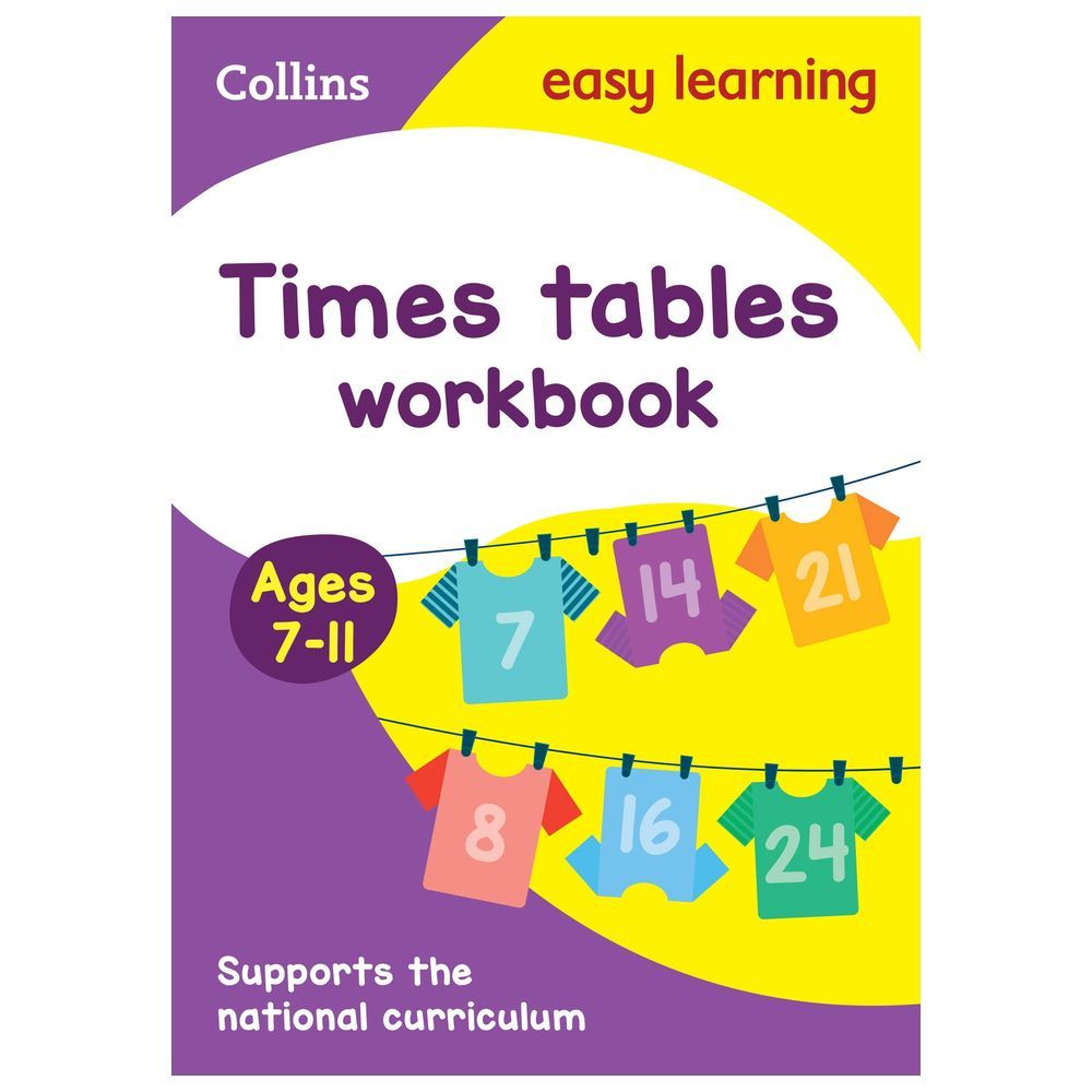 Times Tables Workbook Ages 7-11