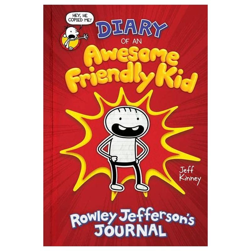  كتاب diary of an awesome friendly kid: rowley jefferson's journal